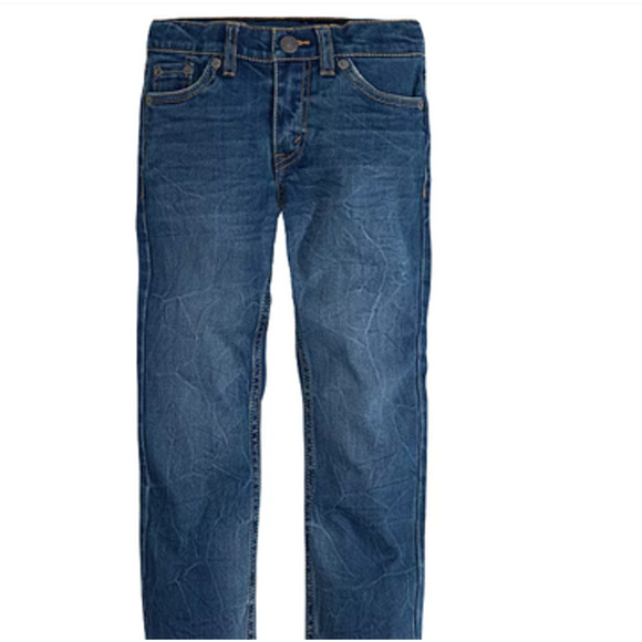 Levi's Regular 502 Denim  Jeans Boys Size 4 Washed Up NWT - Picture 1 of 9